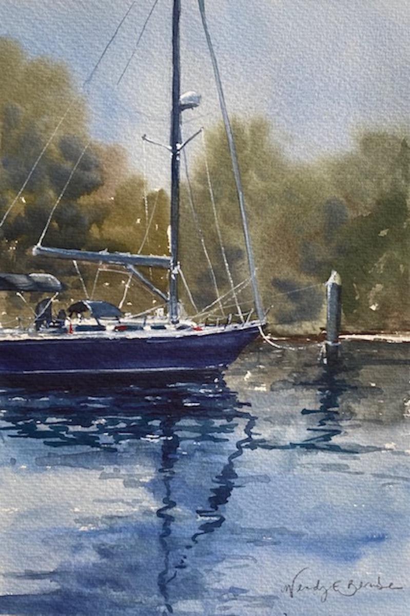 Blue Sail by Wendy Berube
